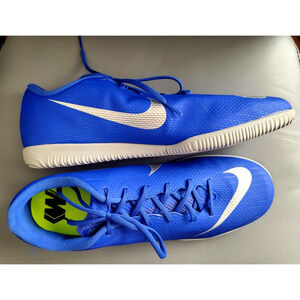 Women's Nike Mercurial 2018 Royal Blue Indoor Athletic Shoe AH-7383 400 Sz 10
